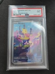 Mienfoo Pokemon White Flare #133 Illustration Rare Psa 9