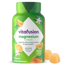 Vitafusion Magnesium Citrate Gummy | High Absorption 60 Gummies