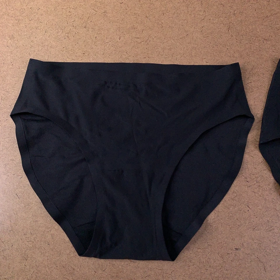 Paquete de 2 bragas cortas hipster negras talla única Chantelle para mujer nuevas con etiquetas Foto 2 de 4