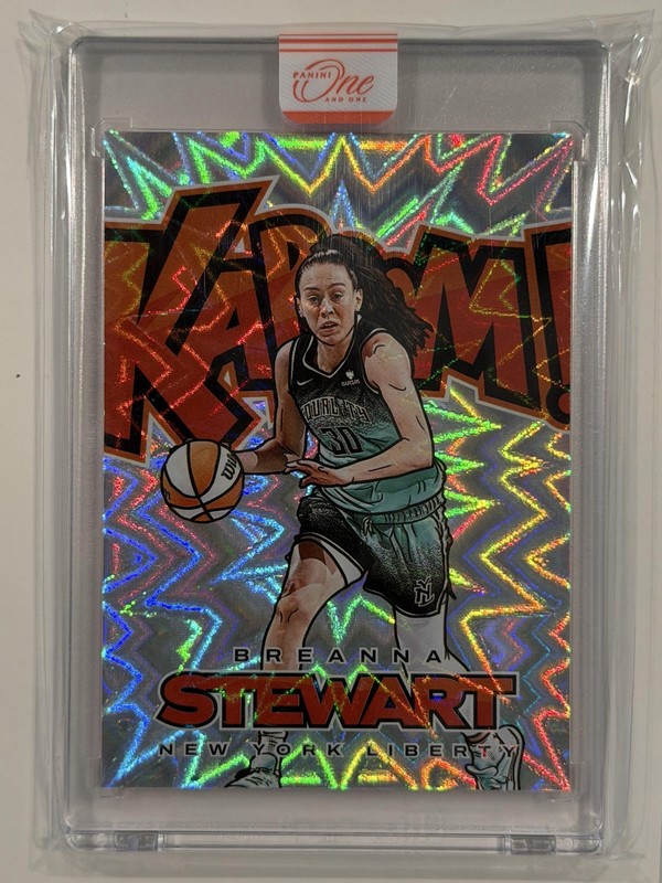 2025 Panini One and One WNBA #9 Breanna Stewart KABOOM!