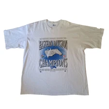 Vtg Starter Baltimore Stallions T Shirt Mens 2XL White Grey Cup CFL Football 90s