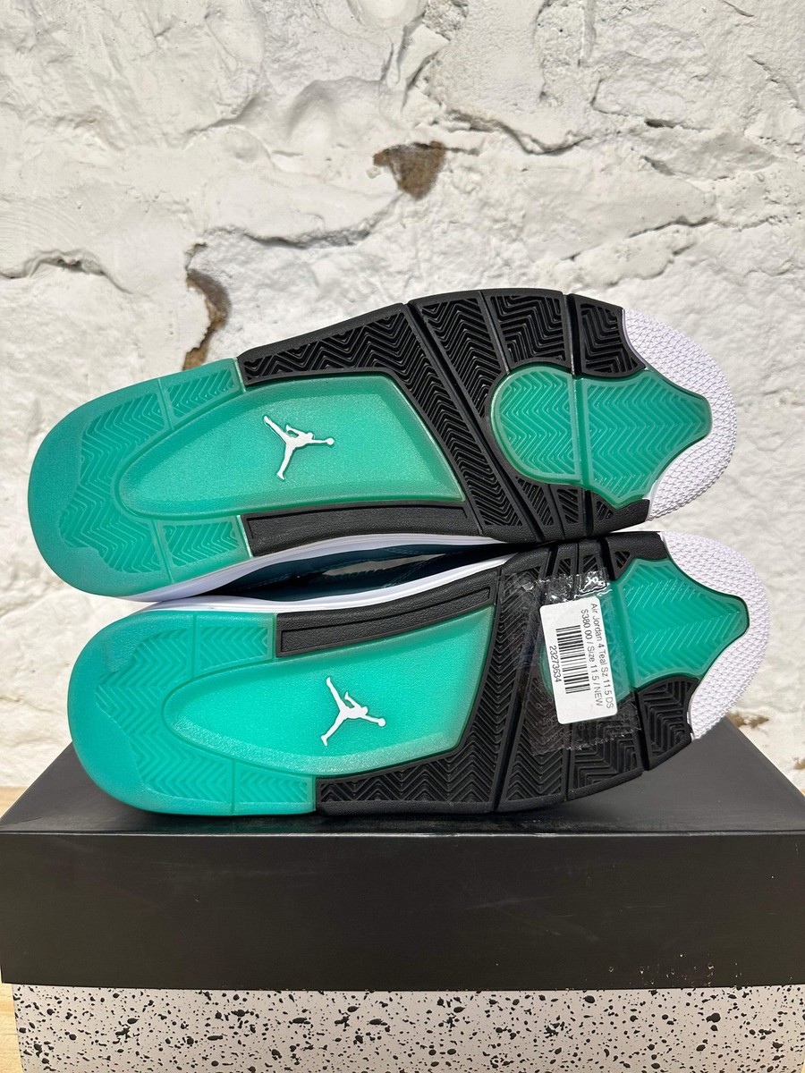 シューズ(男性用) AIR JORDAN 4 Teal Jordan 4 Retro Teal Men's - 705331-330 - US