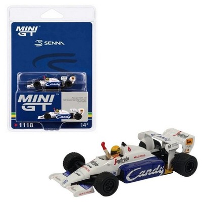 TOLEMAN TG184 - #19 Ayrton Senna - 1984 - Monaco GP - Mini GT 1:64