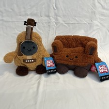 RARE Bum Bumz FRIENDS TV SHOW Series COFFEE COUCH AND PHOEBE'S GUITAR Plush NWT