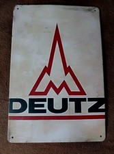 Schönes Deutz Blechschild🚜🚜🚜