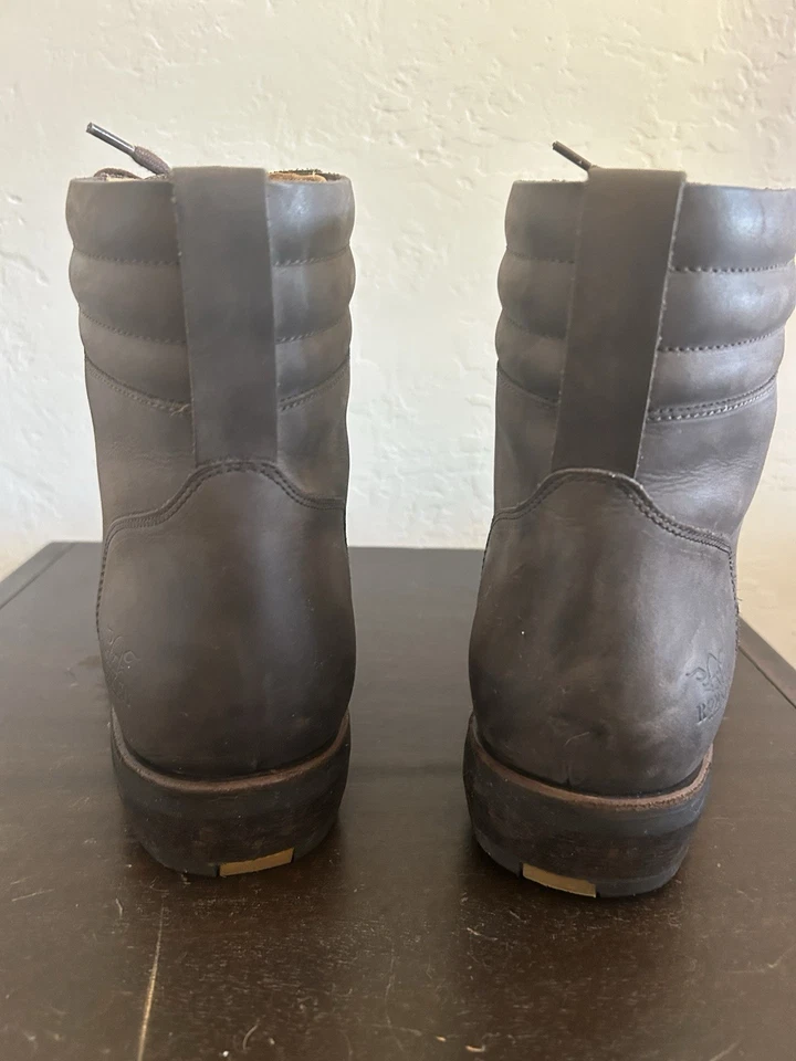 Botas de moto Rokker Urban Racer para hombre cuero marrón EU 46, EE. UU. 12 Foto 2 de 3