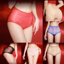 White Intimates Knickers in Multiple Colors Women's Oil Shiny Briefs Panties
