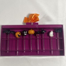Set of 8 Halloween Hors Doeuvres Olive Picks ...