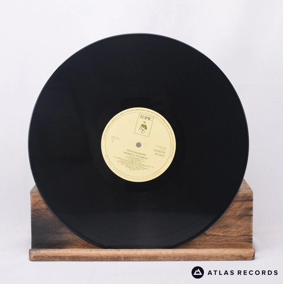 Dick Gaughan Handful Of Earth LP Album Vinyl Record 12TS419 - EX/VG+ - Image 4 of 4