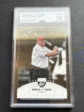 Donald Trump 2024 Leaf Golf CCG 10 RC