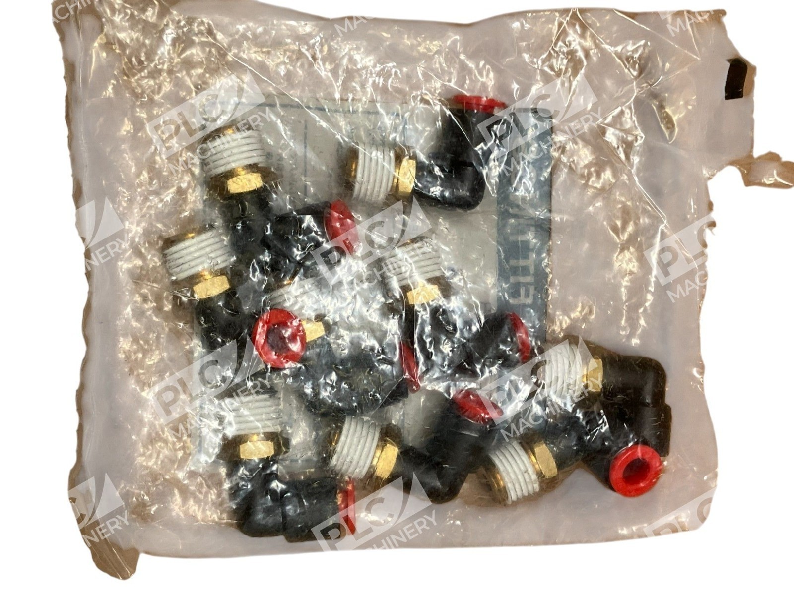 SMC Elbow Connector 1/4" KQL-07-35S1/4OD (lot of 9)