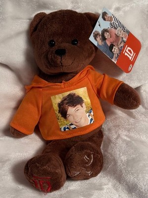 2012 One Direction Louis Tomlinson teddy bear by i-Star featuring an orange hood