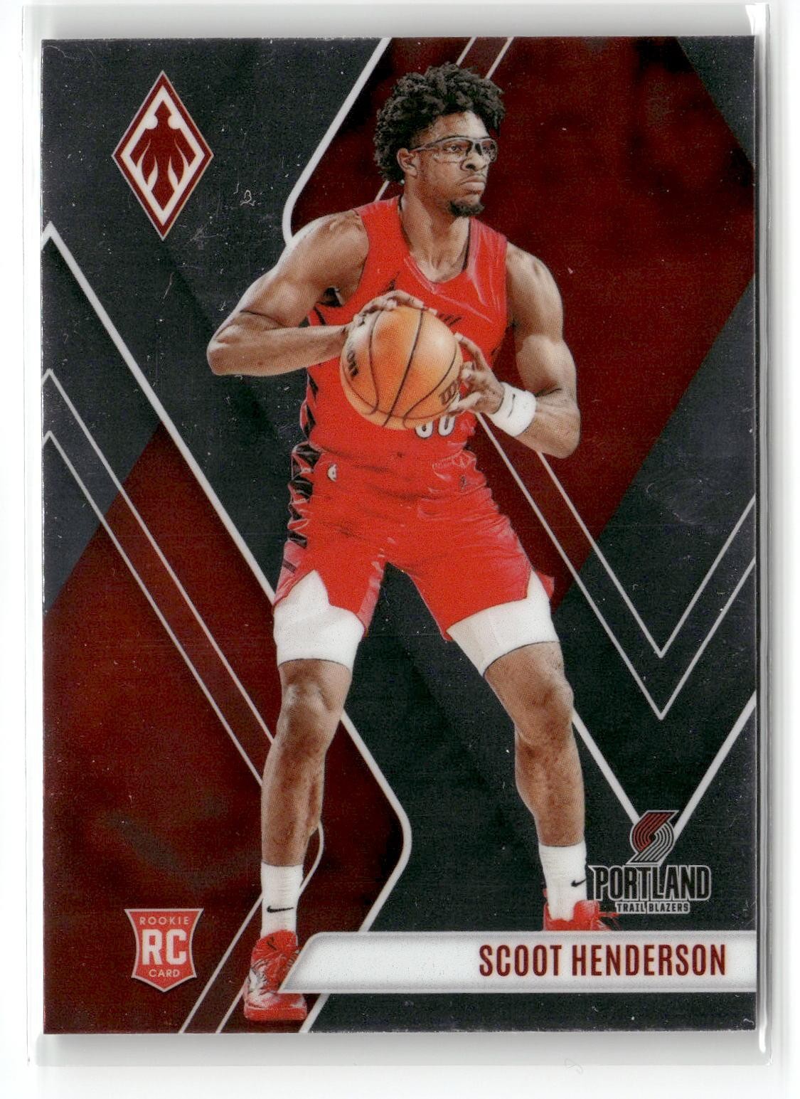 2023-24 Panini Phoenix #298 Scoot Henderson Phoenix Red Ice