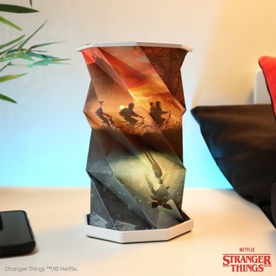 Stranger Things faltbare Lampe The Upside Down 15cm, LED-Licht, dimmbare Leuchte