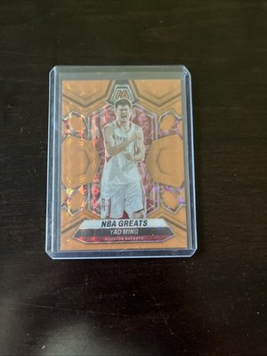 2023-24 Panini Mosaic Yao Ming Orange Fluorescent 1/25 #294 Case Hit First One!!