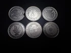 Pokemon Card Meiji Battle Metal Coin x6 Porygon Chansey Farfetch'd etc #6655