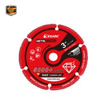 Ezarc Diamant Trennscheibe 76X9,5 Mm FüR Metall Und Inox, Extra Fein, 1 StüCk