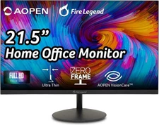 AOPEN 22SA2Q HBI 21.5" Monitor FHD 100Hz 1ms LED HDMI VGA - Refurbished