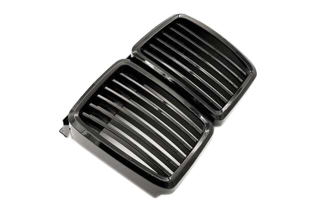Grille de calandre gauche droite pour BMW Série 3 E30 double haricot noir