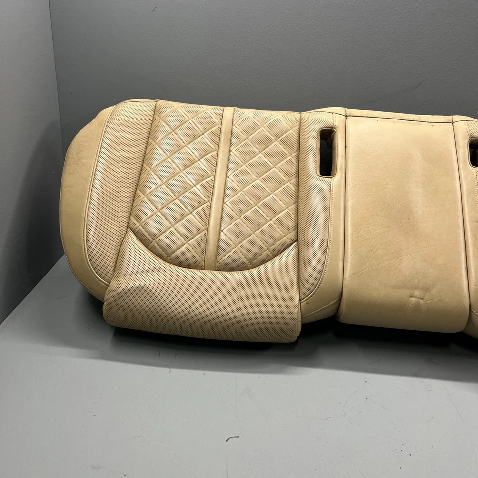 Cojín inferior asiento banco trasero AUDI A8 Quattro 2011-2018 almohadilla inferior OEM Foto 3 de 4