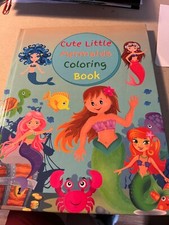 Cute Little Mermaids Coloring Book New 