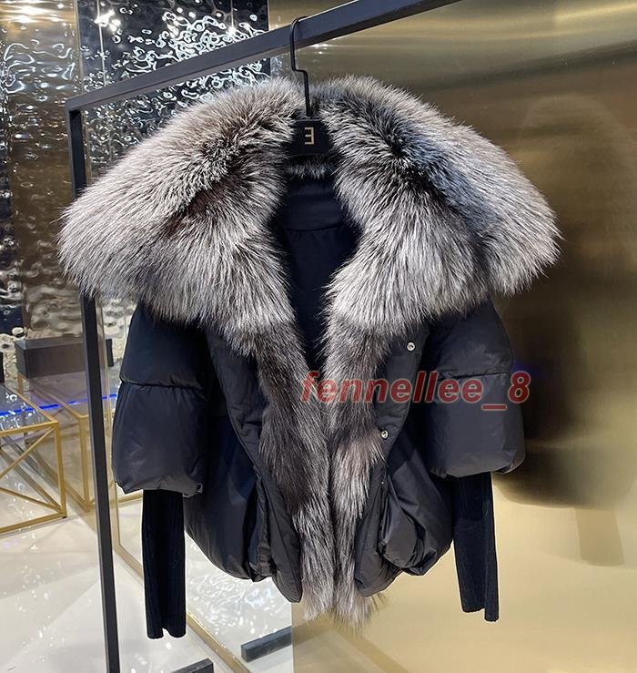 ♥️Salang FOXファーウールケープコート♥️週末値下げ s-l1200.jpg
