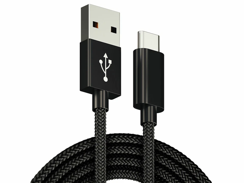 Type C USB-C Fast Charger Data Charging Cable For Samsung Galaxy S8 S9 S10+ Note - Image 2 of 4