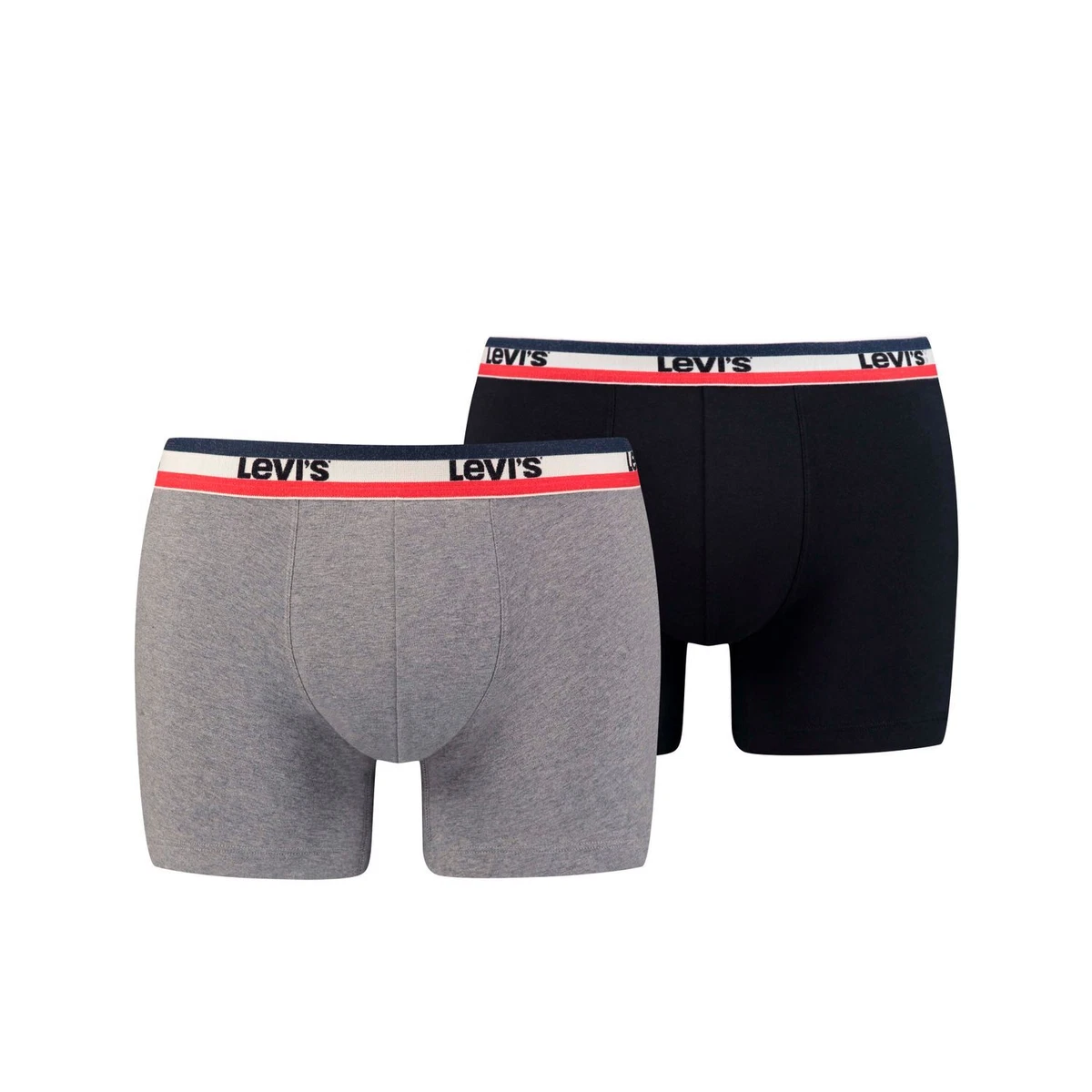 Levis Homme Boxer V tement de Sport Logo Brief 2er Paquet S M L XL