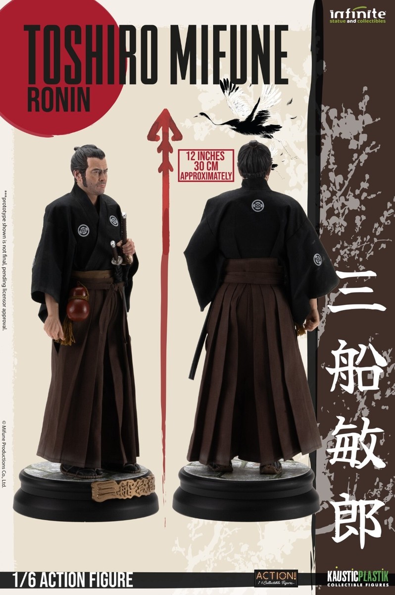 Infinite Statue 1/6 Toshiro Mifune Samurai & Ronin Double Pack