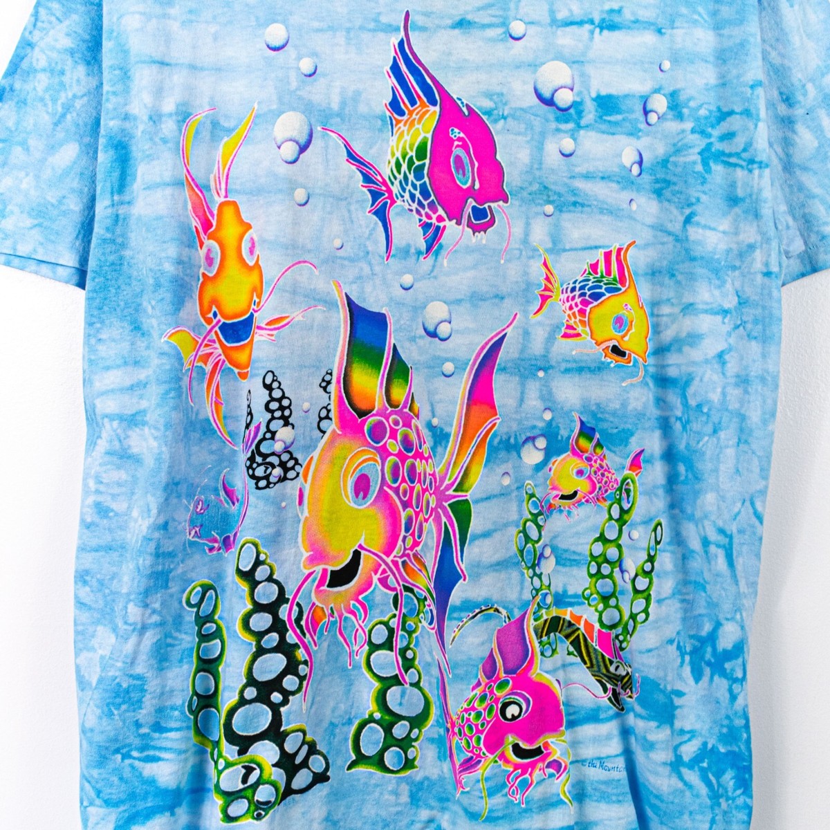 The Mountain Ocean T-Shirt XL VTG 90s Fish Sea Art Nature The Mountain Ocean T-Shirt XL VTG 90s Fish Sea Art Nature