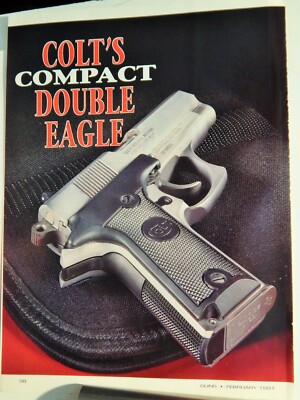 COLT DOUBLE EAGLE HANDGUN ORIGINAL VTG 1991 ADVERTISEMENT | eBay