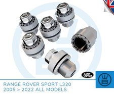 Range Rover Sport L320 HSE 2005-2022 Alufelgen Sicherungsmuttern 100% Original LR