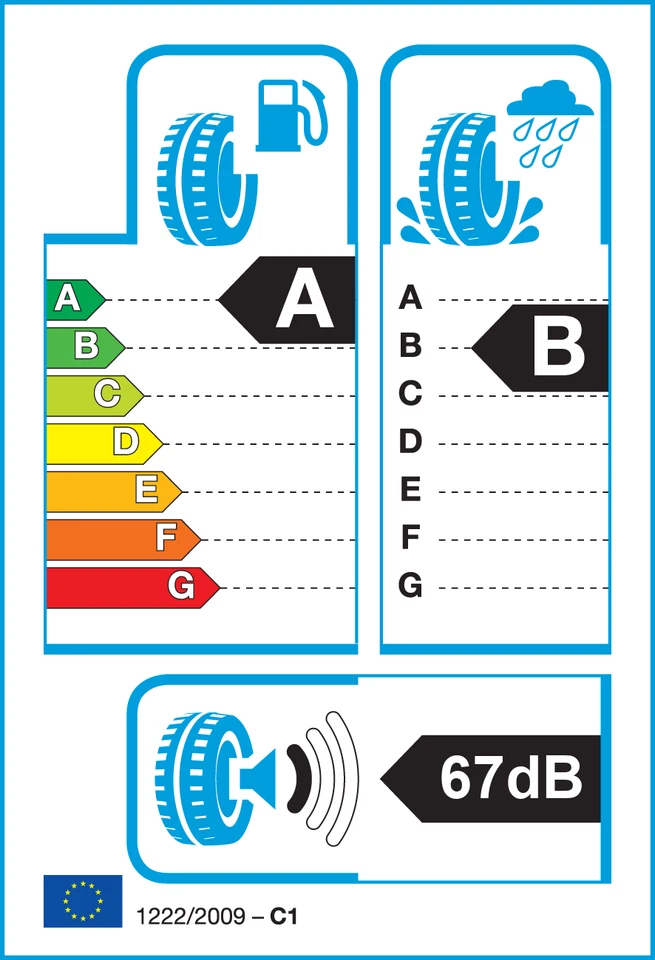 Sommerreifen Goodyear 215/50 R19 93T EFFICIENT GRIP PERFORMANCE - Bild 2 von 4