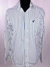 American Eagle Outfitters button down shirt size extra small blue stripe