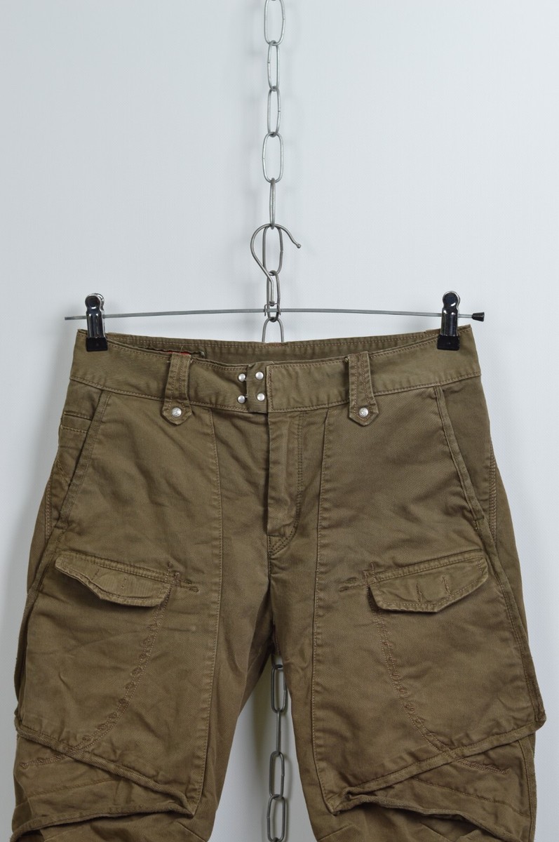 MARITHÉ FRANÇOIS GIRBAUD cargo pants 90s Marithe Francois Girbaud Baggy Distressed Spell Out