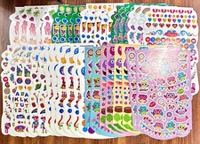 Owls  Animals Stickers Lot Scrapbooking Card Making - 40 Sheets
