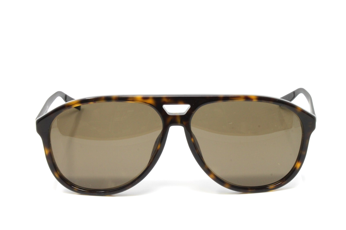Dior Homme Sunglasses Men's Dark Havana Matte Black Aviator