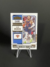 Jalen Brunson 2023-24 Panini Contenders Game Ticket Bronze Foil #59 Knicks