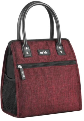 New Nicole Miller Insulated Lunch Bag Tote Thermal Soft Side