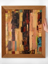 1965 CANADIAN JOHN FRANCES WILLIAMS POST-WAR ABSTRACT EXPRESSIONISM OIL PAINTING
