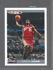 LeBron James-Cleveland Cavaliers-2004-05 Topps Total Team Checklists #TTC5