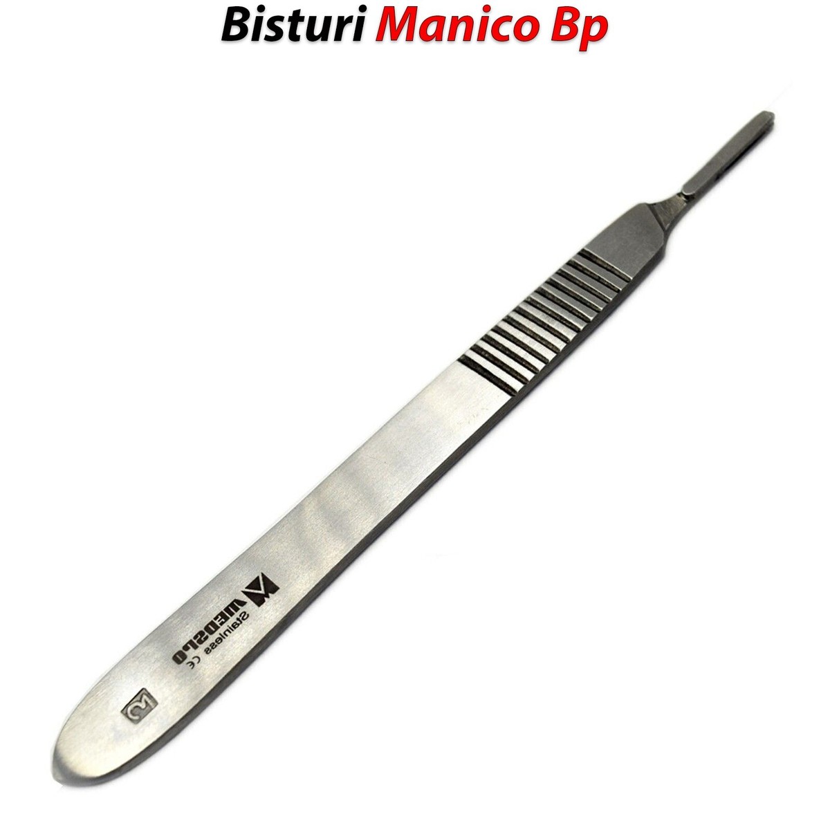 2 Manici Bisturi #3L – Strumento Chirurgico Per Uso Veterinario E ORL – S.S. Pakistan