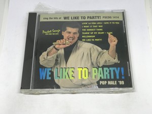 Details About Pocket Songs Karaoke Disc We Like To Party Pop Male 99 Pscdg 1414