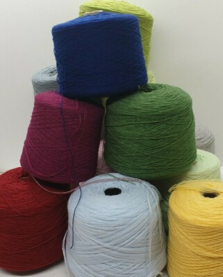 Wolle Garn Stricken weben & hochbauschgarn acryl  handstrickgarn fest&flauschig 