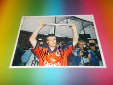 Thomas Helmer Bayern Munich signed autograph on 20x28 photo in person