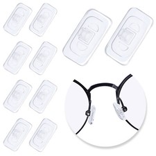 TargetVision Clear Nose pads Nosepieces For-Oakley Milestone/Plier Sunglasses