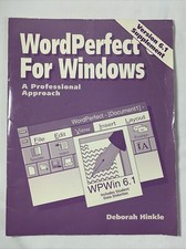 Wordperfect For Windows Version 6.1 Supplement Deborah Hinkle