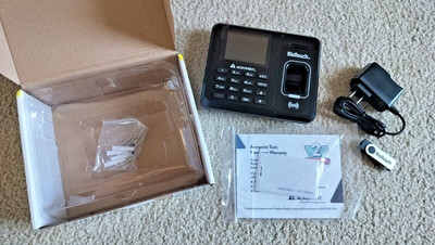 Acroprint BioTouch Self-Contained Automatic Biometric Fingerprint/Proximity Time
