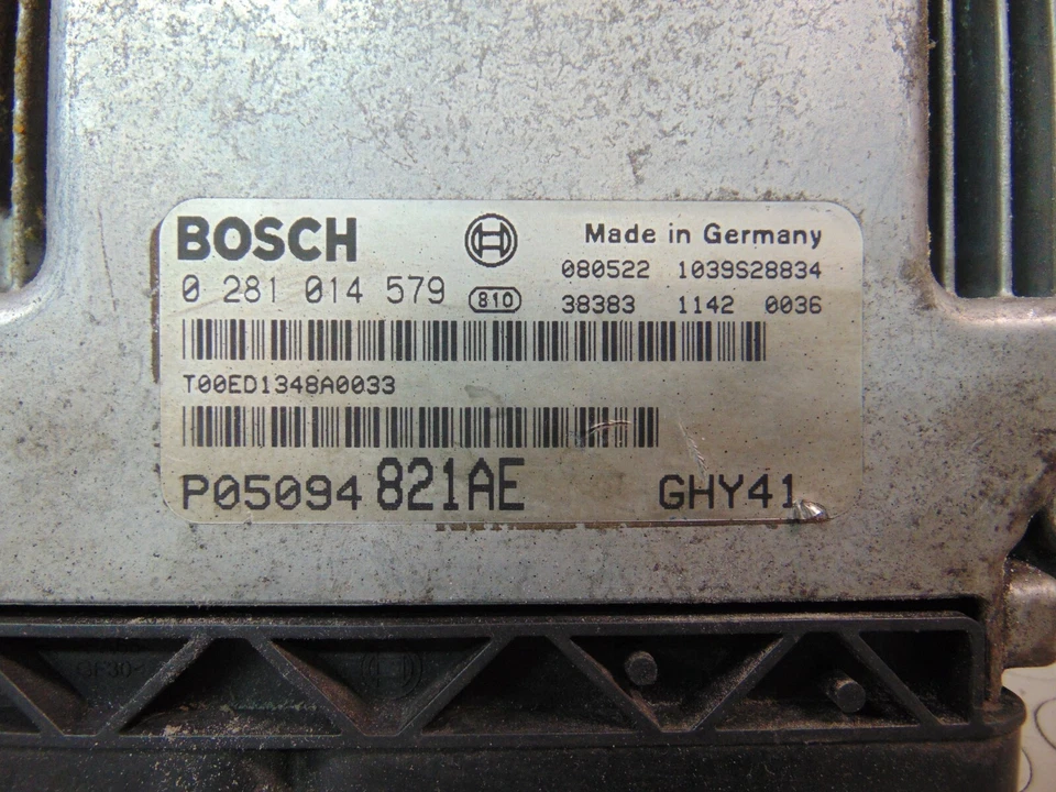 CENTRALINA MOTORE DODGE JOURNEY 2010 0281014579 - Immagine 2 di 3