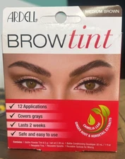 Ardell Brow Tint medium brown 12 applications